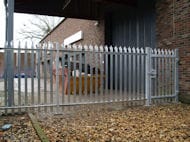 Stockport Steel Security Fence and Gate